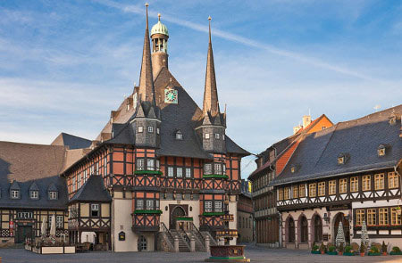 Das alte Rathaus von Wernigerode