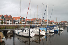 Volendam at the Ijsselmeer