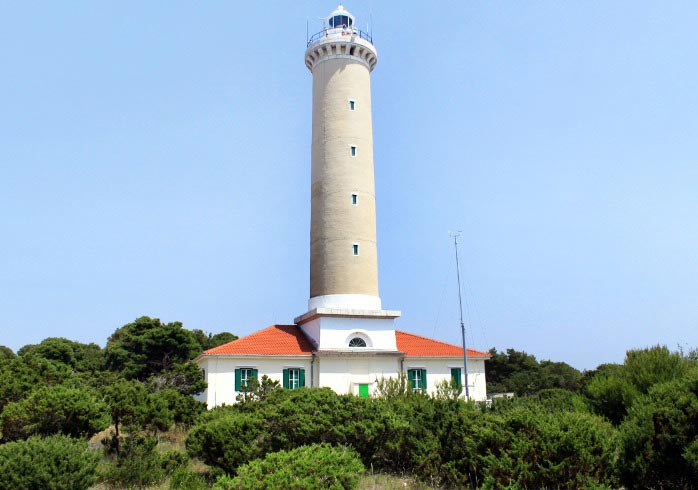 Veli Rat Lighthouse on the island of Dugi Otok