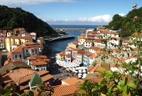 Picturesque coastal village